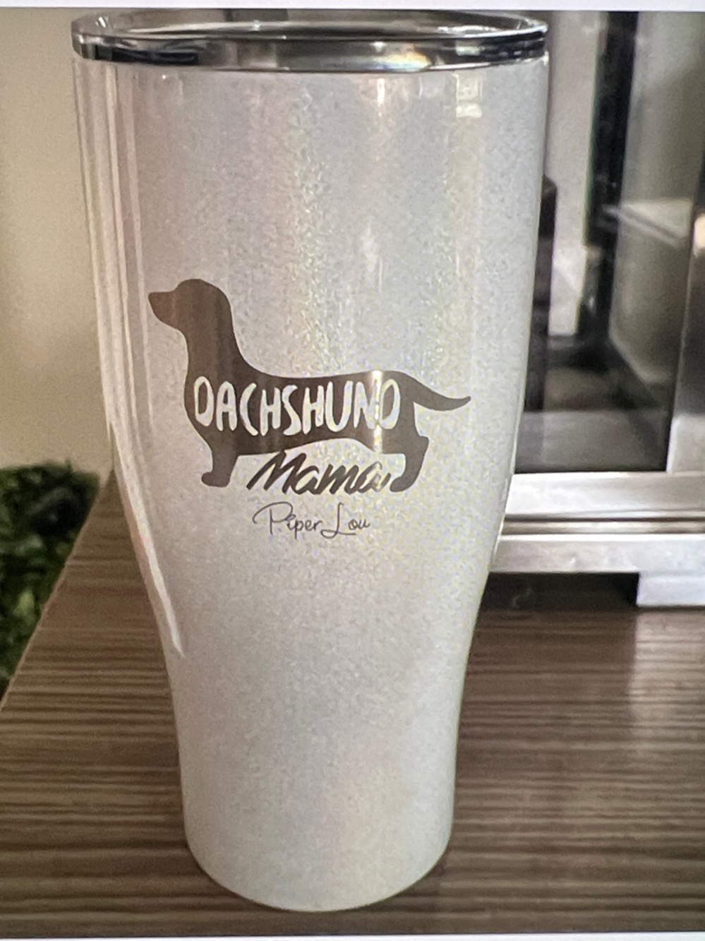 Dachshund Mama laser etched Insulated Cup NEW